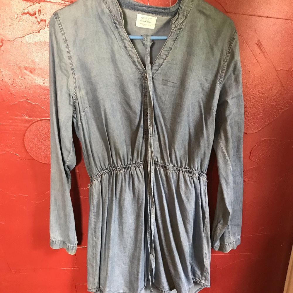 Long sleeve Denim dress